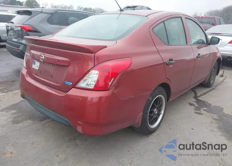 2016 Nissan Versa 1.6 S+ z USA, uszkodzony, nr VIN 3N1CN7AP4GL868442